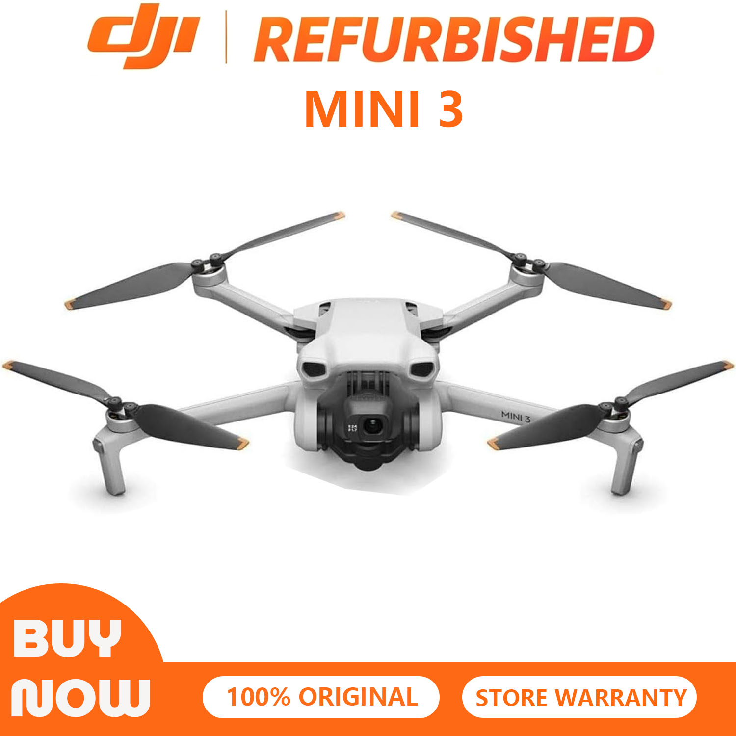 Refurbished Used DJI Mini 3 Dr - Drone Ndvi ulasan dan harga